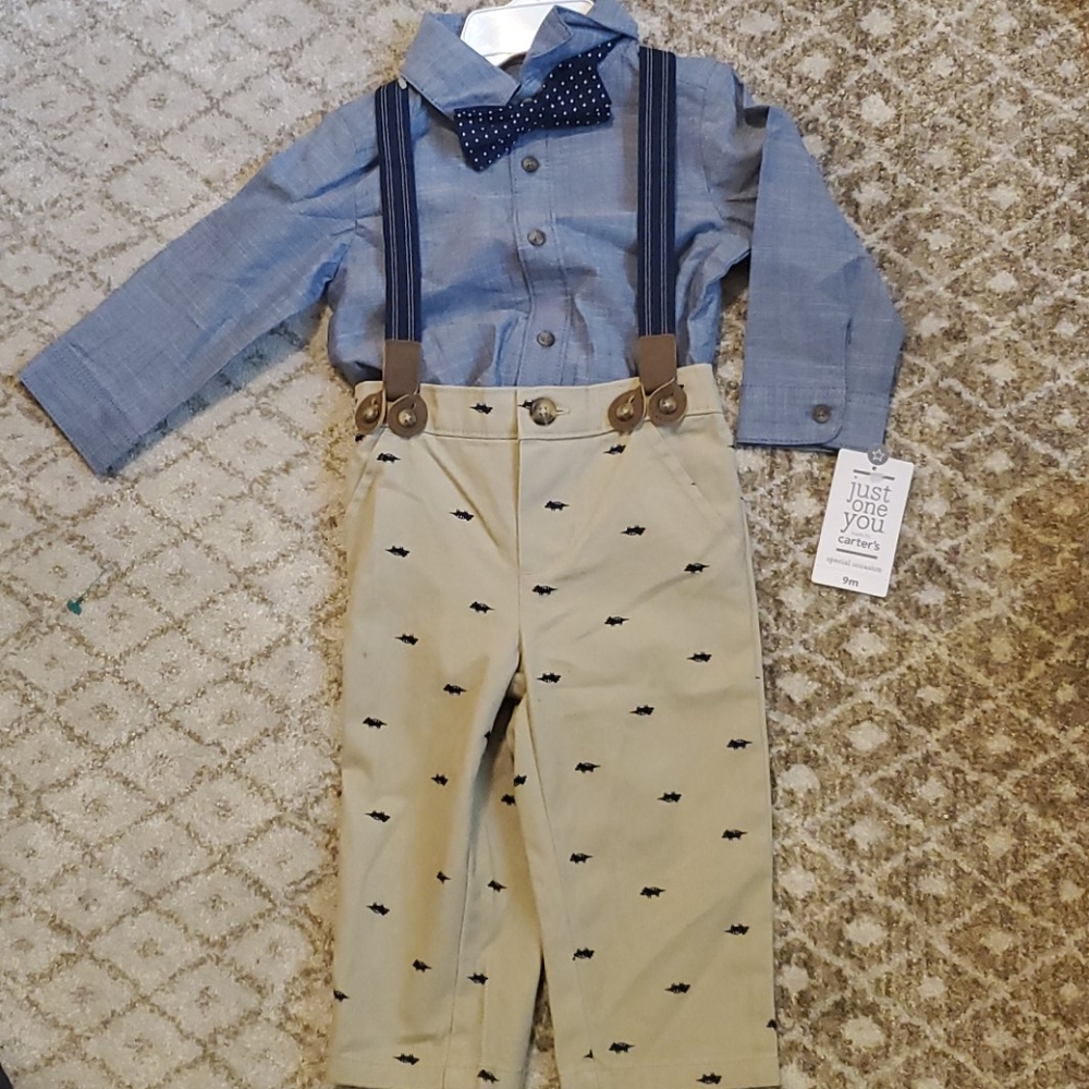 Nwt boys carters 3pc special occasion set